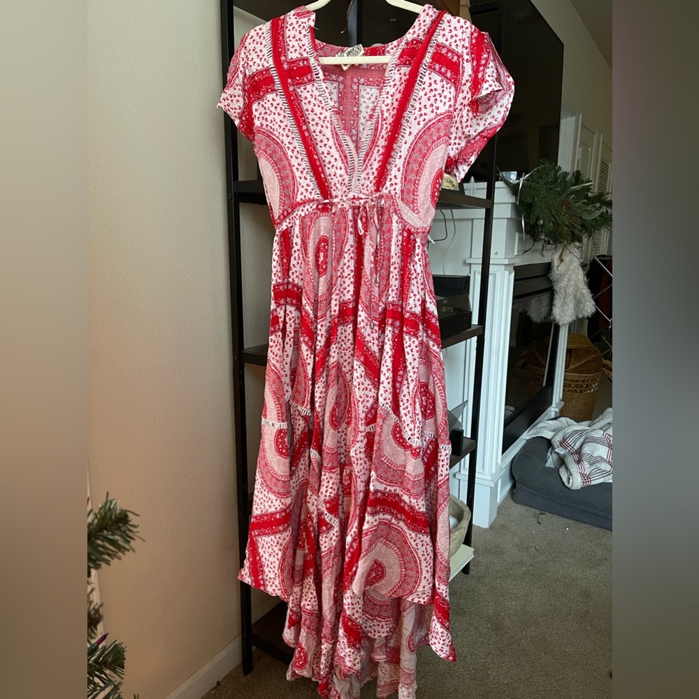Salty Crush Paisley maxi dress